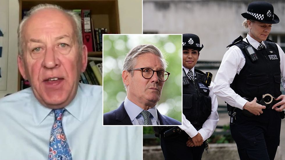 Peter Bleksley, Keir Starmer, Police officers