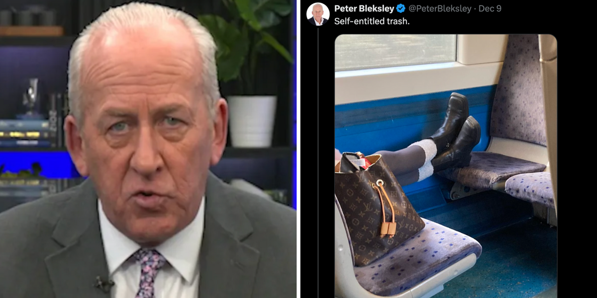 NextImg:SNAP POLL: Peter Bleksley just started a HUGE debate - what do you think is it time to clampdown on feet on seats? VOTE NOW