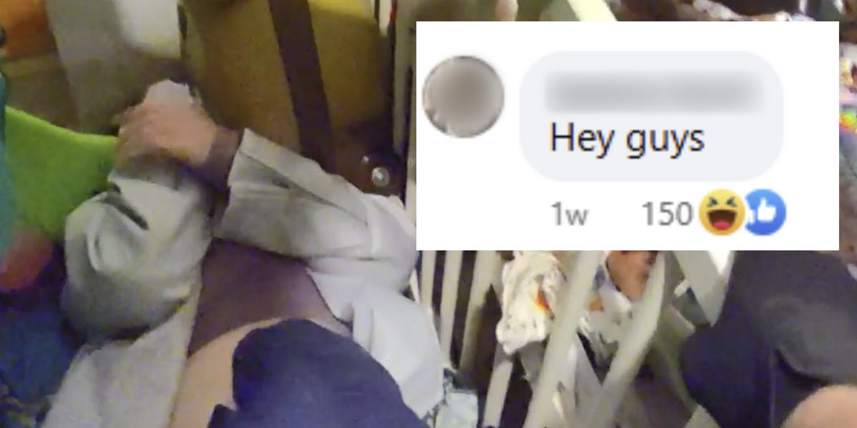 NextImg:Woman caught desperately hiding under toys after online 'hey guys' taunt to police appeal