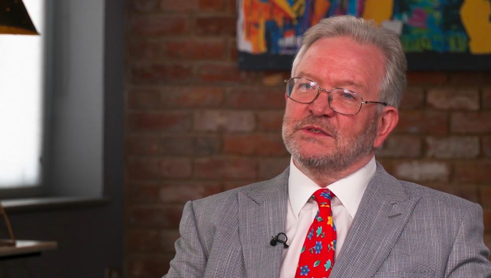 Peter Dowd talking to GB News