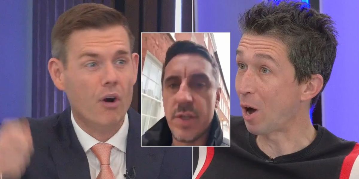 NextImg:Gary Neville row erupts as former footballer accused of 'gaslighting' Britain in furious tirade