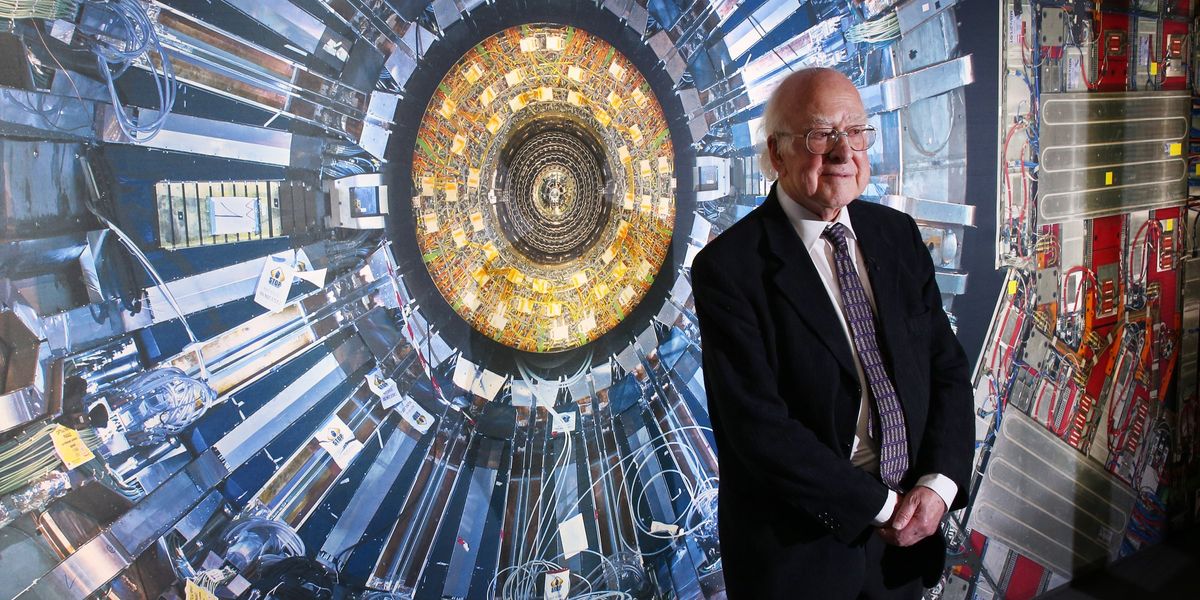 NextImg:Peter Higgs dies aged 94 as tributes pour in for Nobel-prize winning physicist