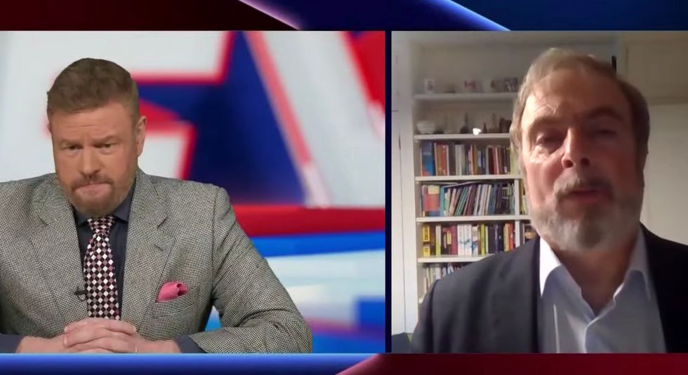 Peter Hitchens speaking to Mark Steyn