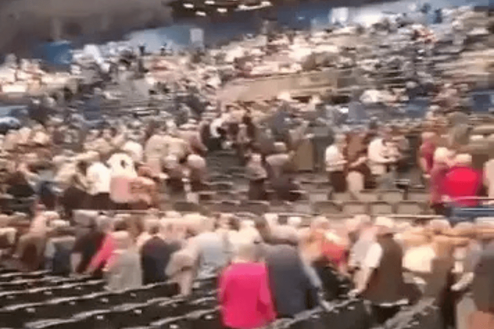 Peter Kay gig evacuation