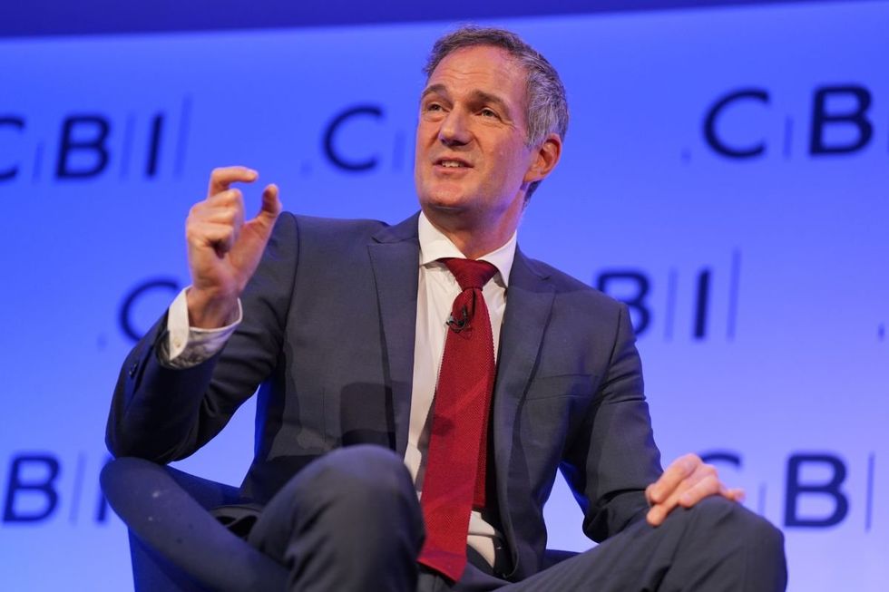 Peter Kyle discussed the upcoming Budget to business leaders at the CBI