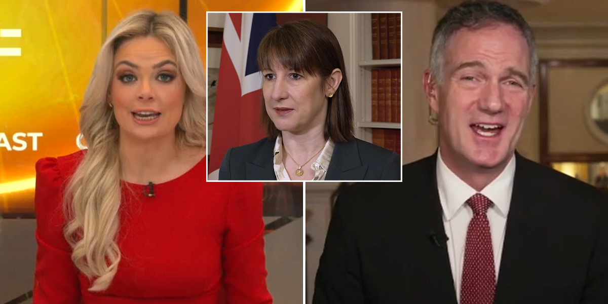 NextImg:‘She lied!’ Labour minister faces tense grilling on GB News after new claims about Reeves’s past