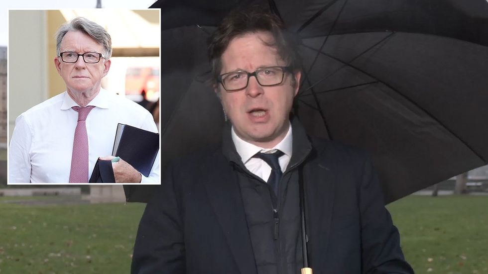 Peter Mandelson, Alex Burghart