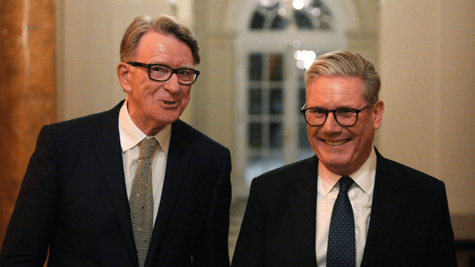 Peter Mandelson and Sir Keir Starmer