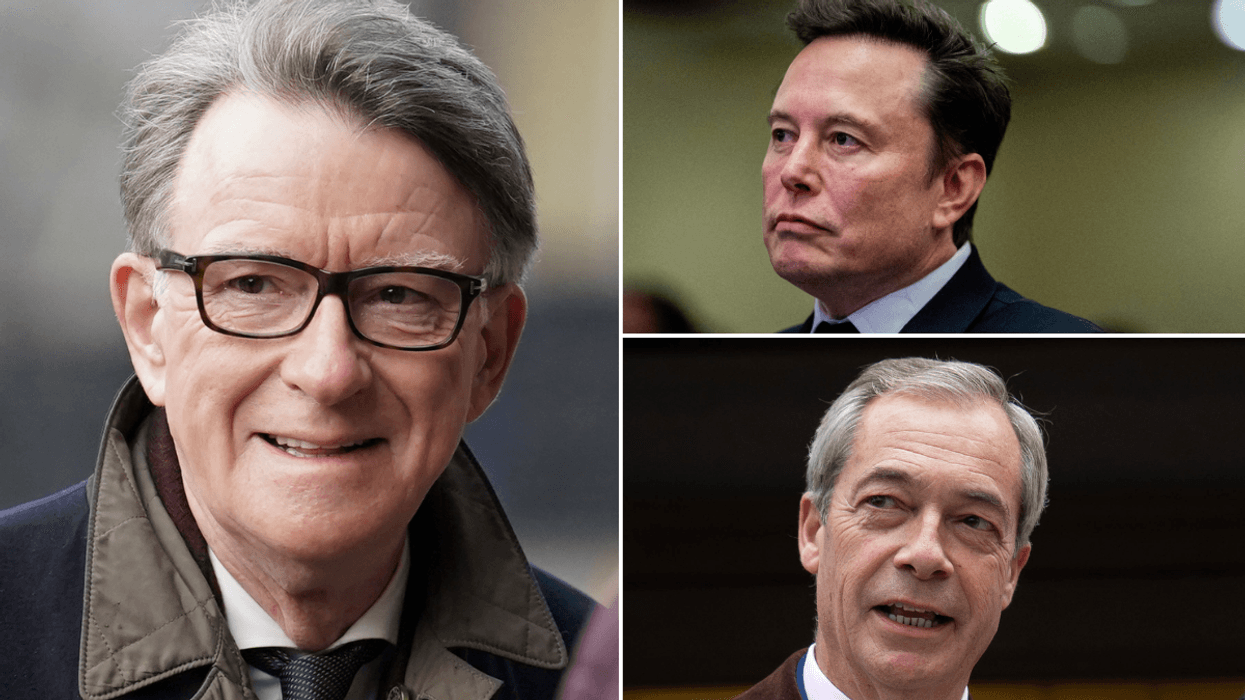 Peter Mandelson; Elon Musk; Nigel Farage