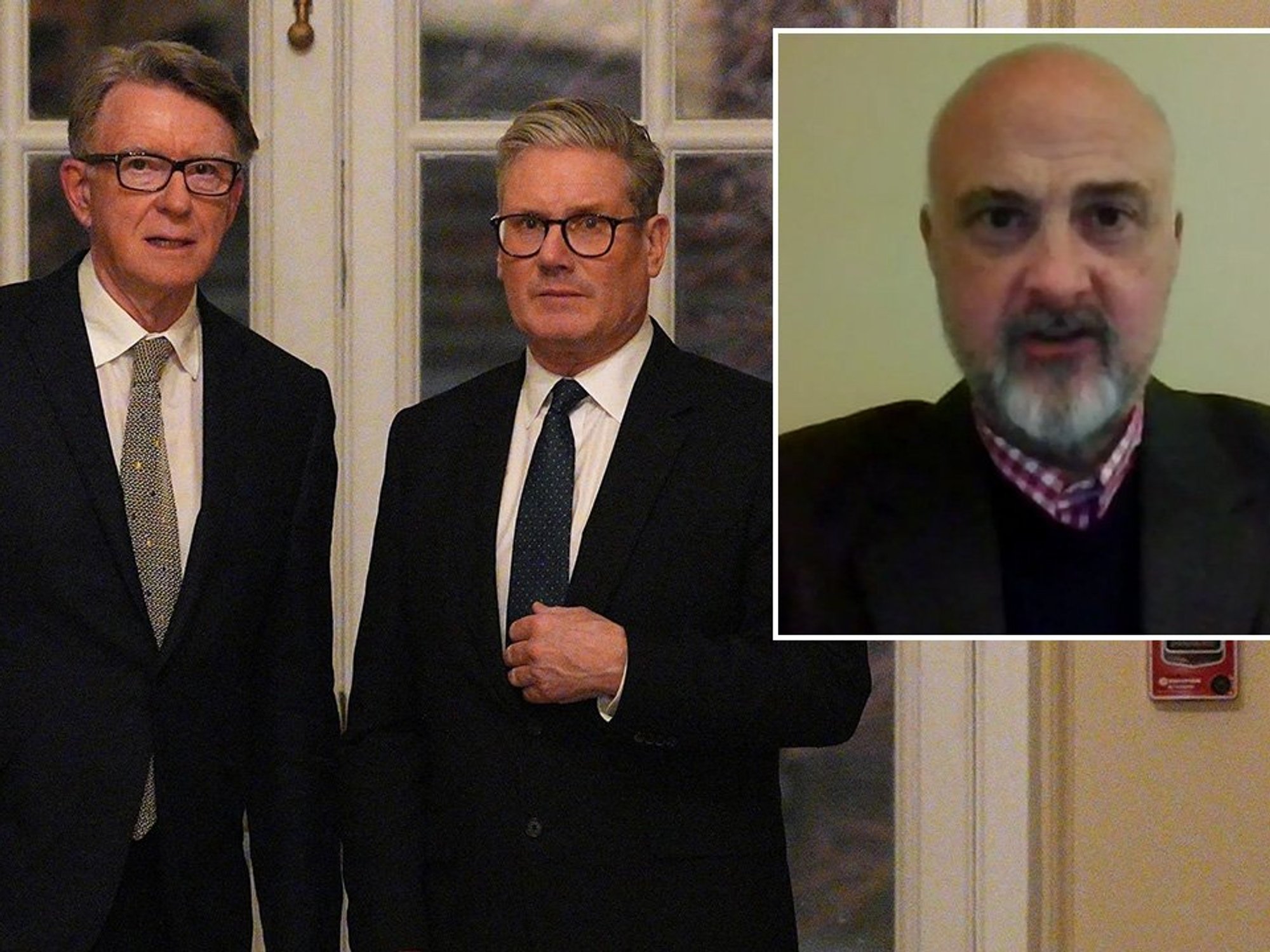 Peter Mandelson, Keir Starmer, Paul Richards