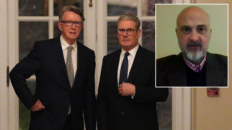 Peter Mandelson, Keir Starmer, Paul Richards