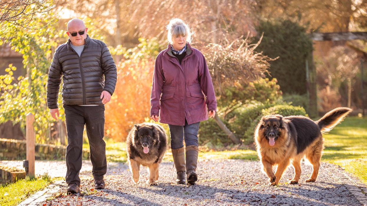 Peter McLoughlin, 56, and his wife Pamela, 58