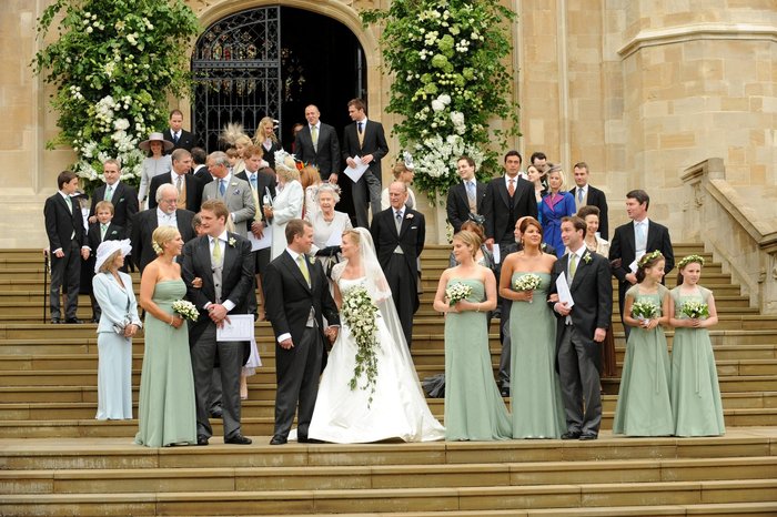 Peter Phillips and Autumn Kelly wedding