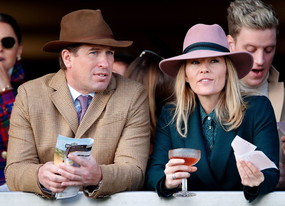 Peter Phillips and Autumn Phillips