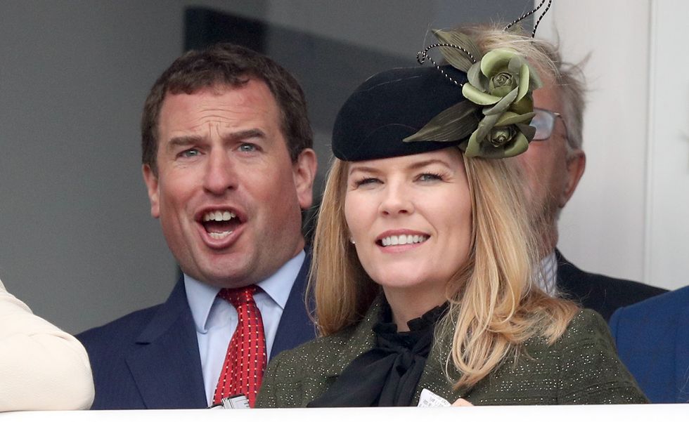 Peter Phillips and Autumn Phillips
