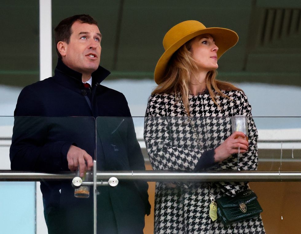 Peter Phillips and Harriet Sperling