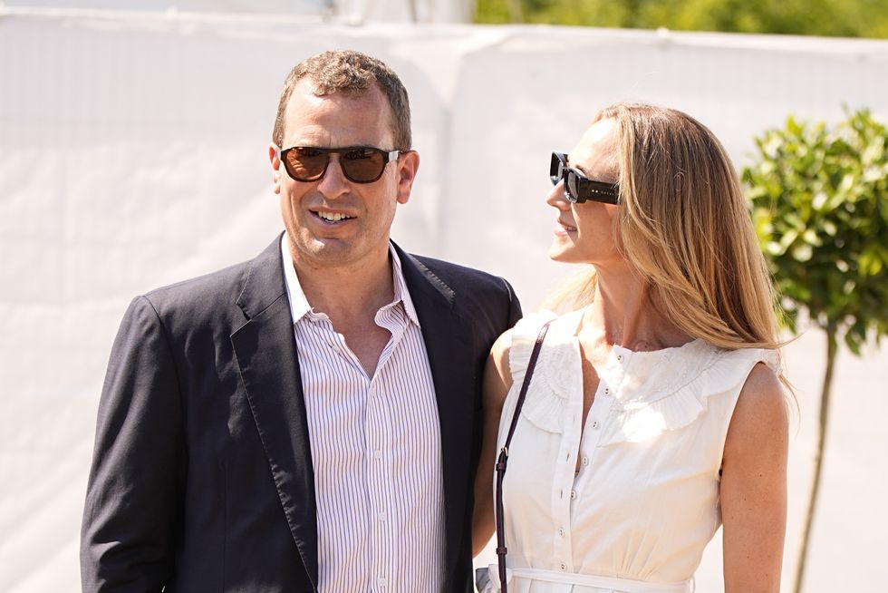 Peter Phillips and Harriet Sperling