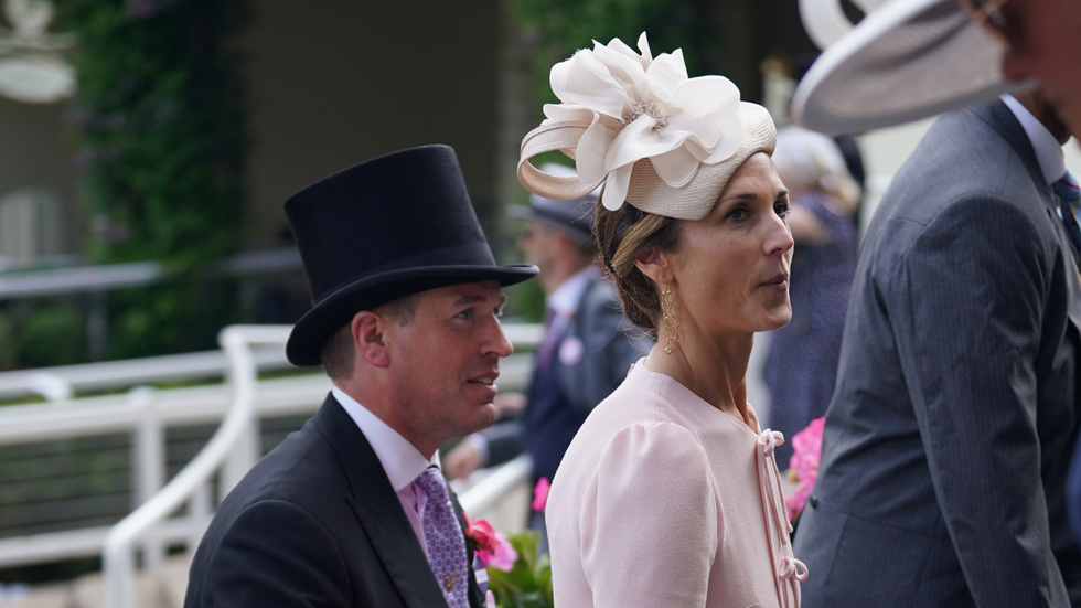 Peter Phillips and Harriet Sperling