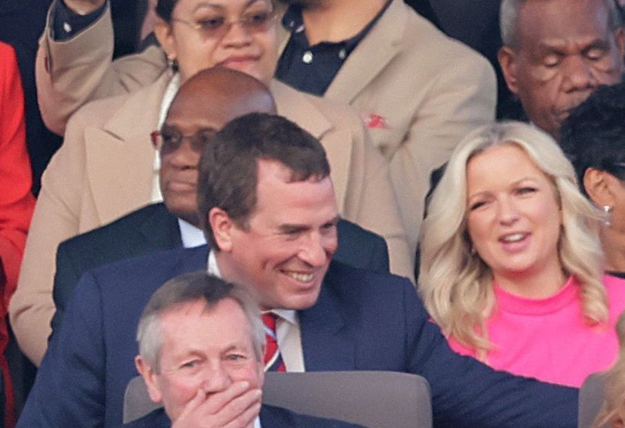 Peter Phillips and Lindsay Wallace