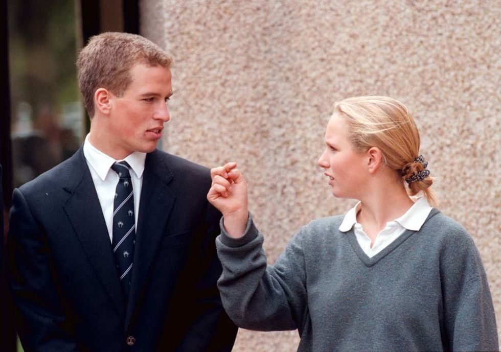 Peter Phillips and Zara Tindall