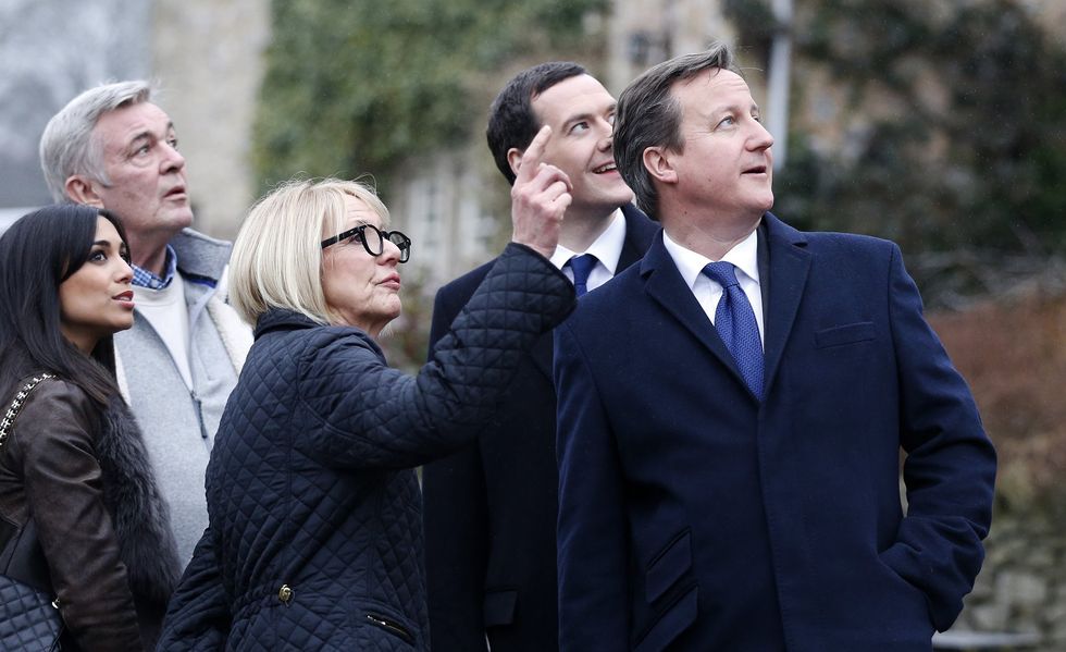 Peter Rose (second from left)