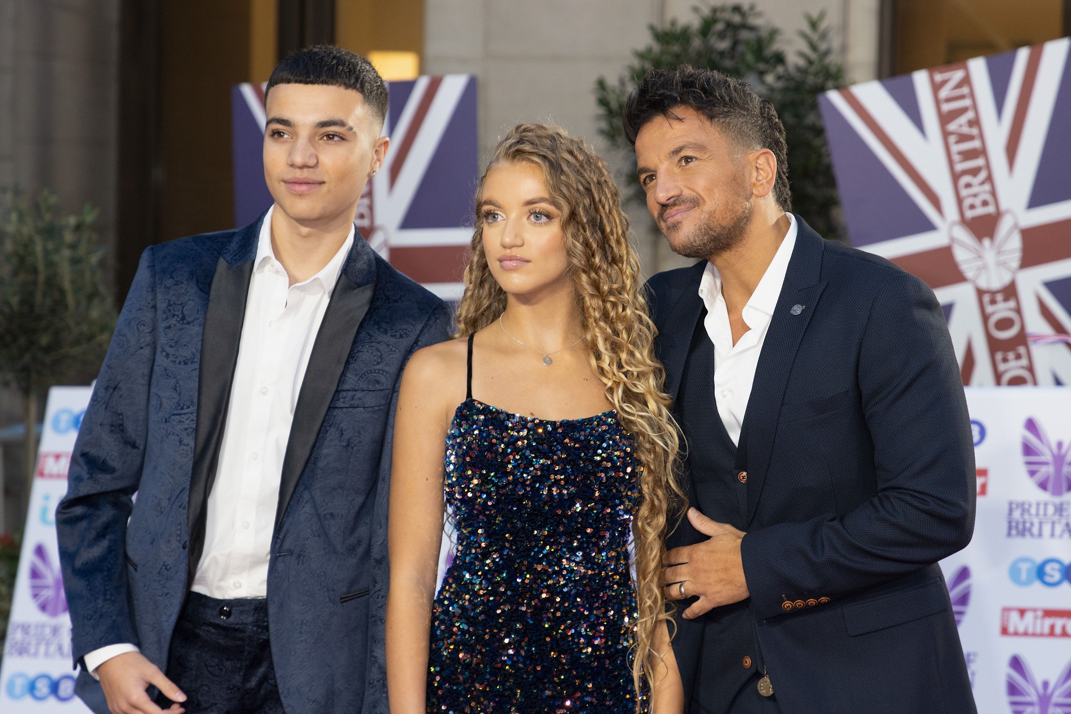 Peter with Junior and Princess