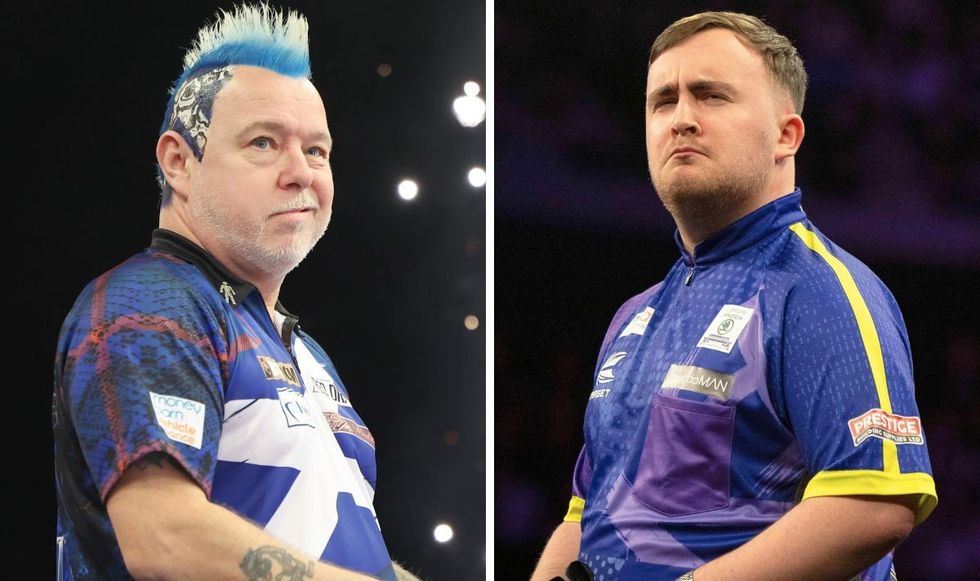 Peter Wright and Luke Littler