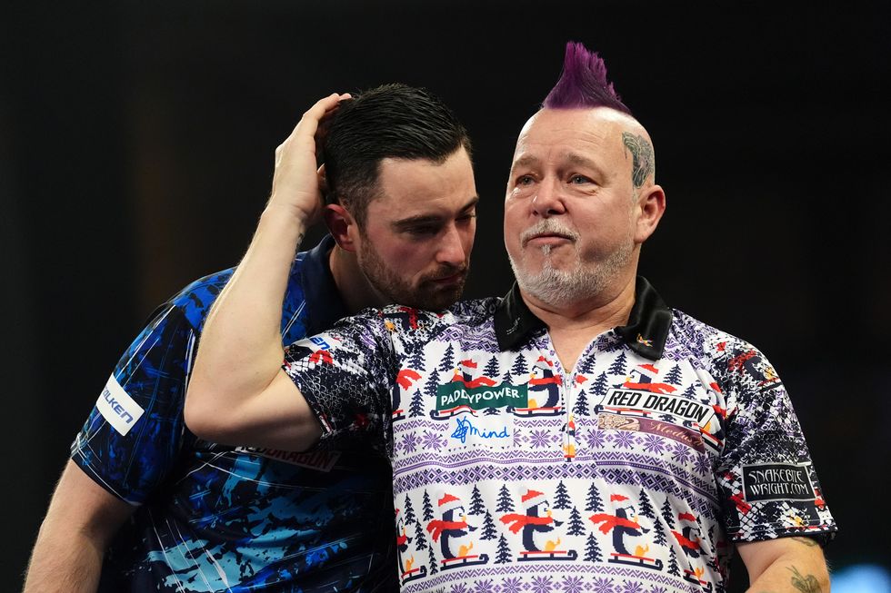 Peter Wright explains tears with World Darts Championship star left emotional following Luke