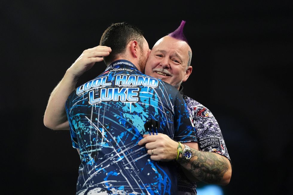 Peter Wright reveals Luke Humphries anger after winning blockbuster World Darts Championship clash