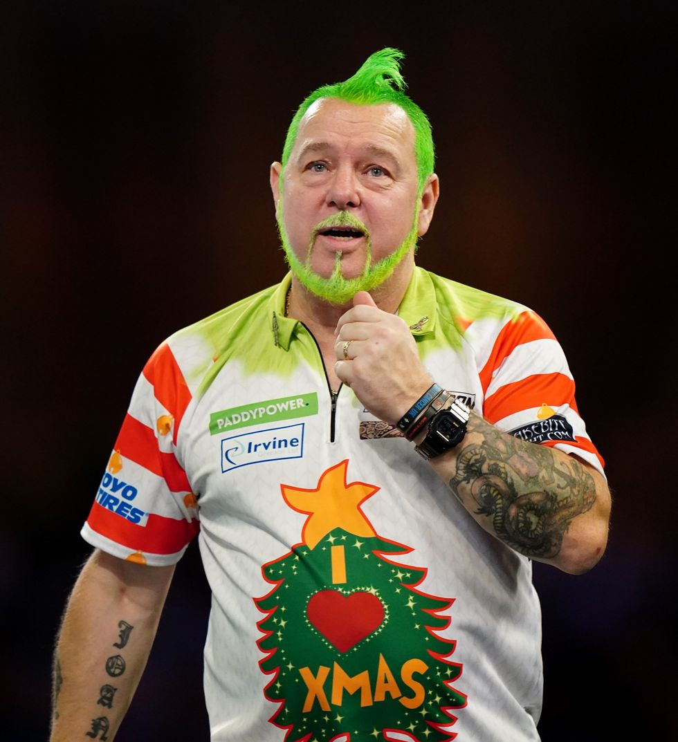 Peter Wright won the World Championship in 2022