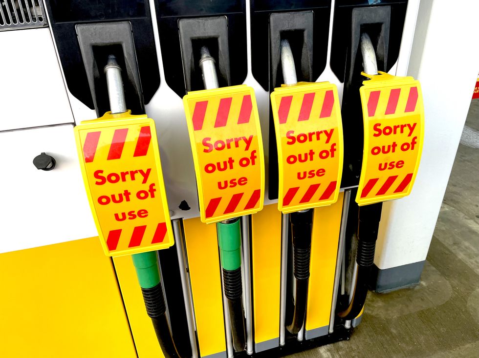 Petrol and diesel pumps