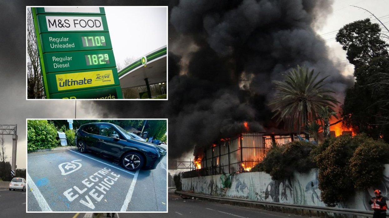 Petrol prices, an explosion in Iran and an electric car charging