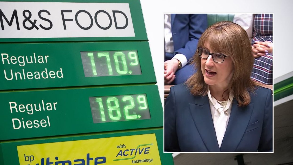 Petrol prices and Chancellor Rachel Reeves
