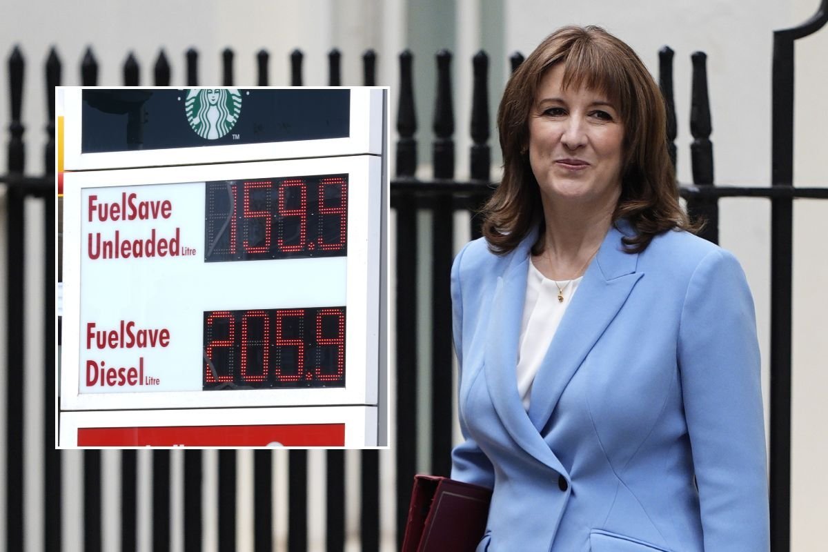 Petrol prices and Chancellor Rachel Reeves