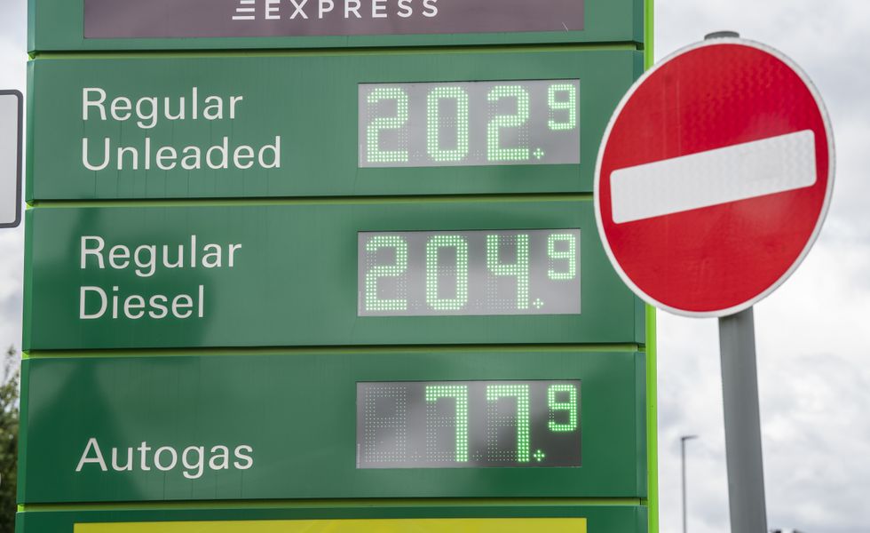 Petrol prices rose following the war in Ukraine commencing.