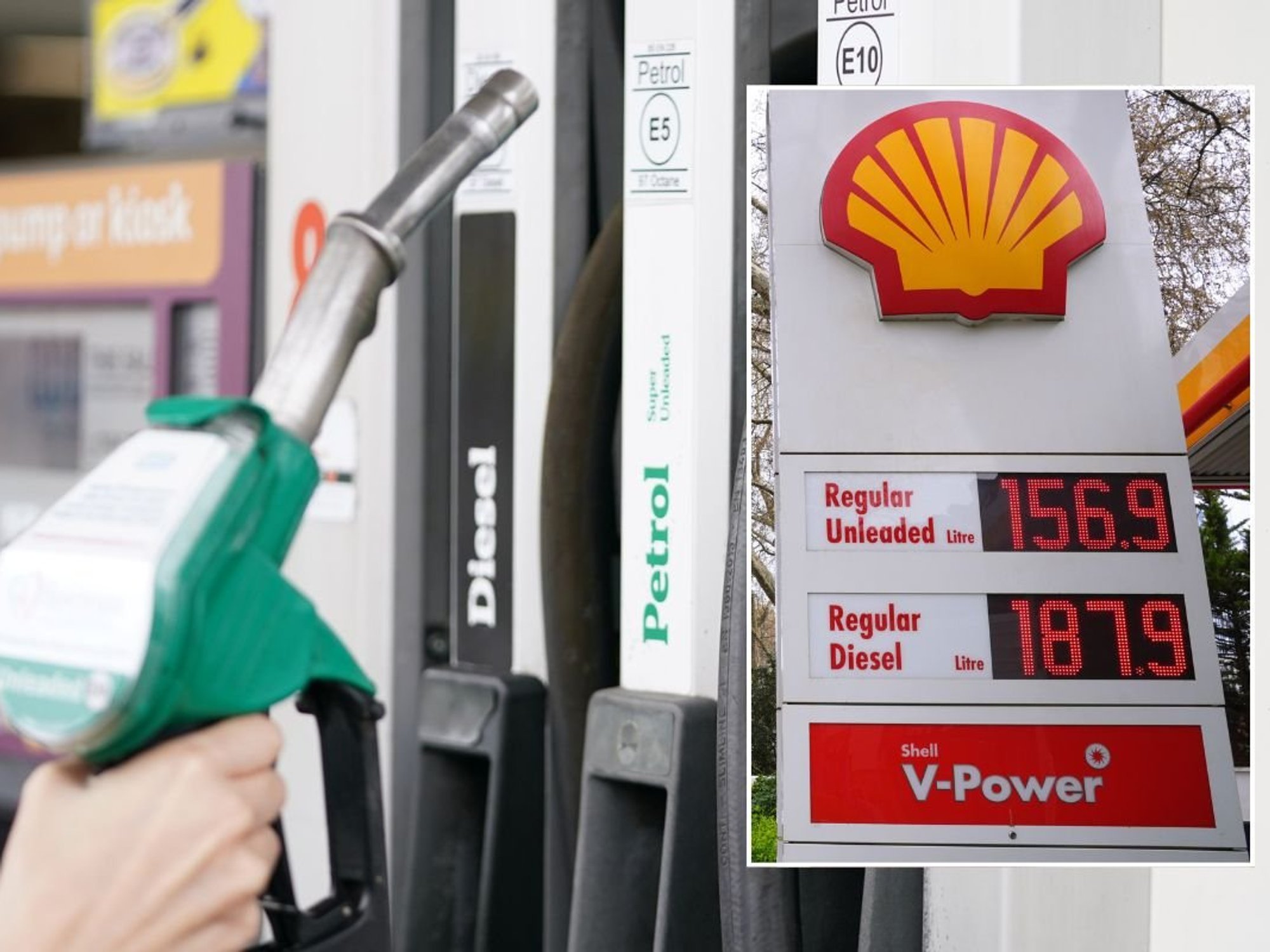 Petrol pump and fuel prices