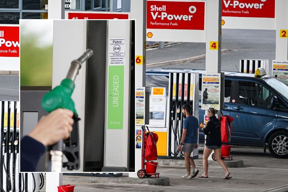 Petrol pump and fuel station