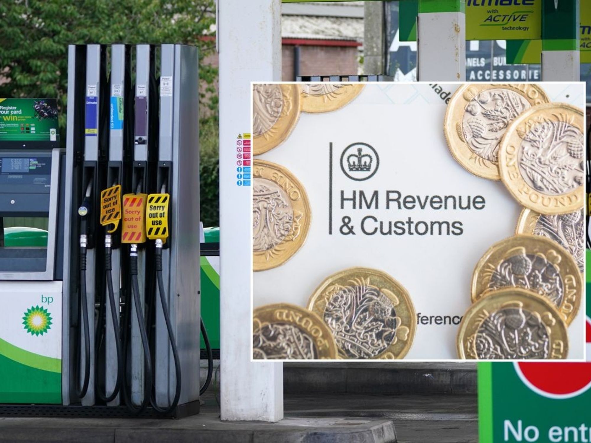 Petrol station and a HMRC letter