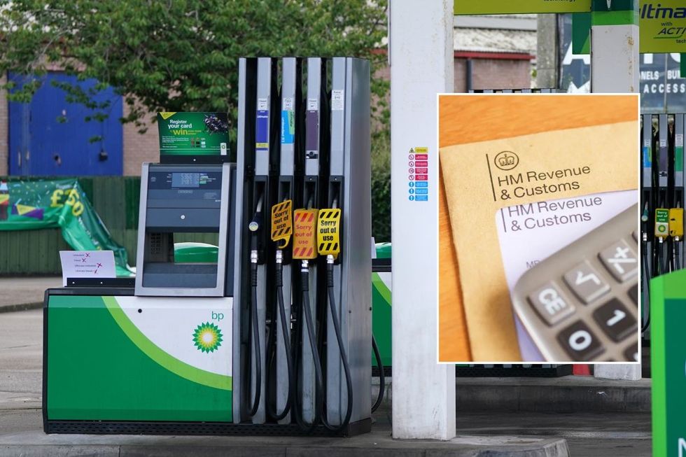 Petrol station and a HMRC letter