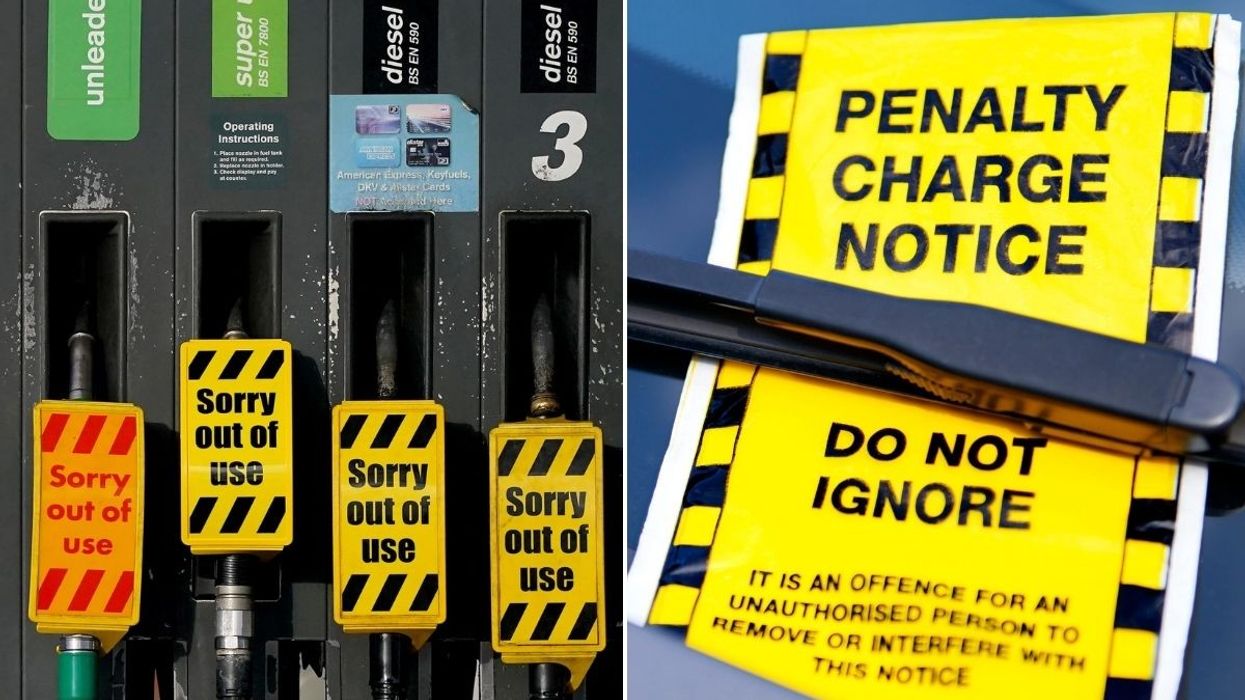Petrol station and a penalty charge notice
