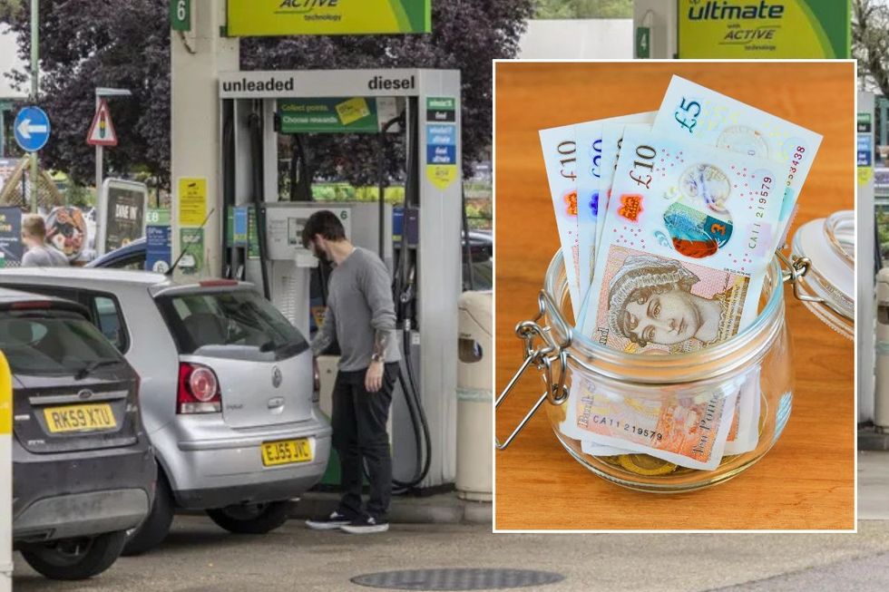 Petrol station and a pot of cash