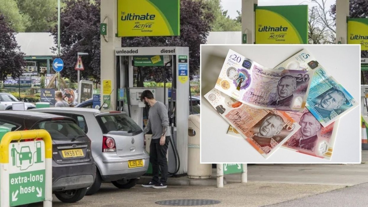 Petrol station and a UK petrol station