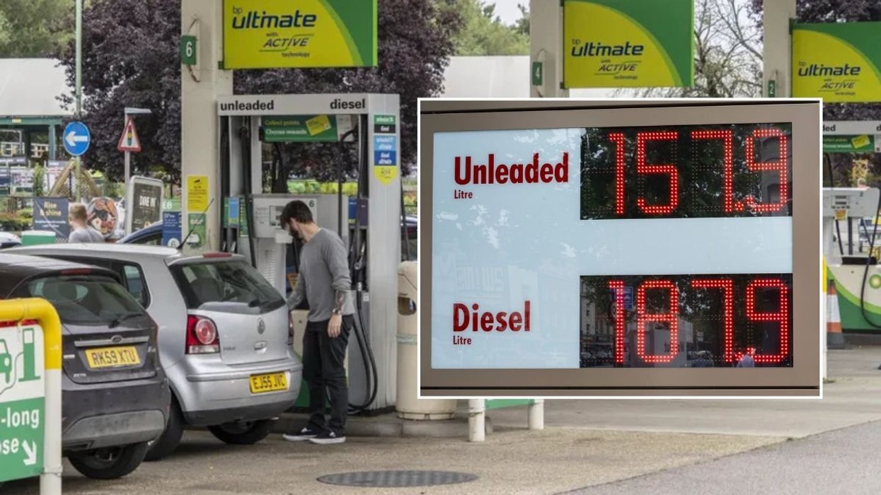Petrol station and expensive fuel prices