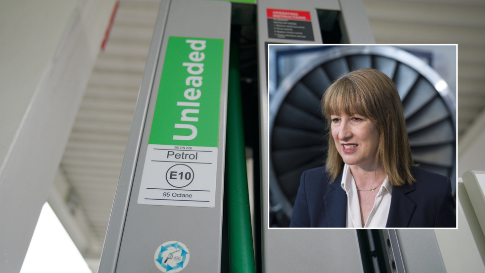 Petrol station and Rachel Reeves