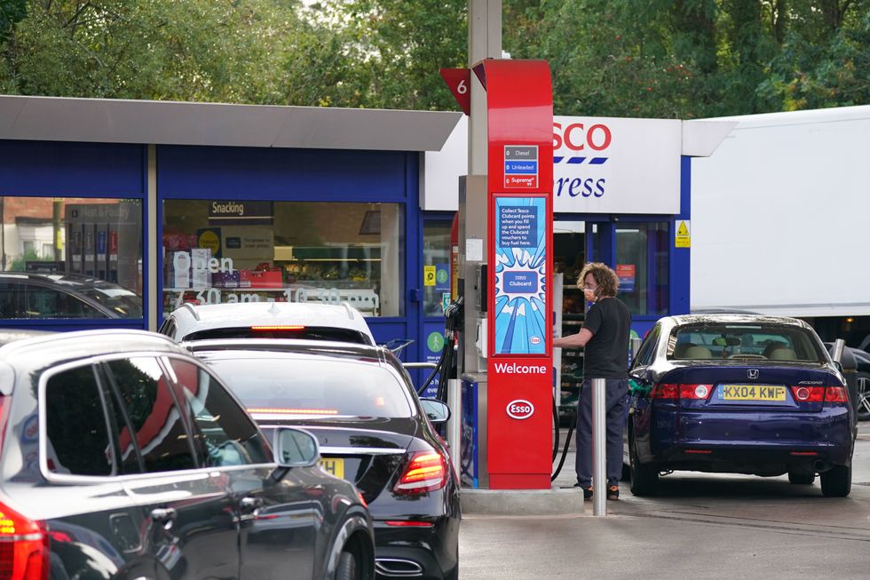 Petrol station