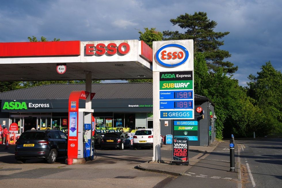 Petrol station