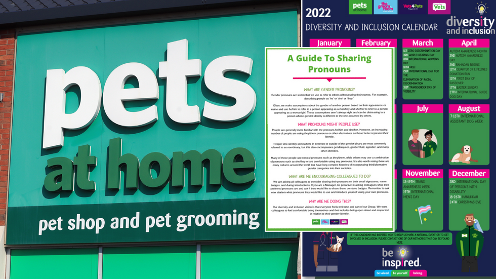 Pets at Home logo and documents