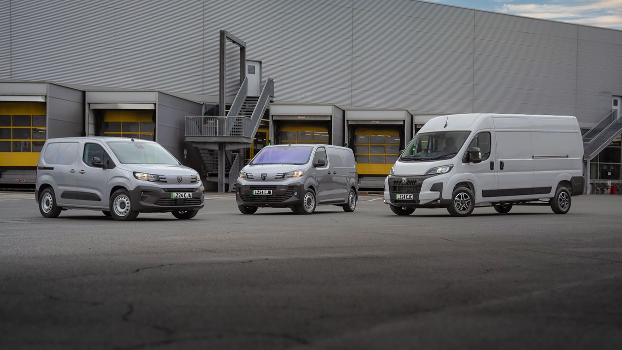 Peugeot electric vans