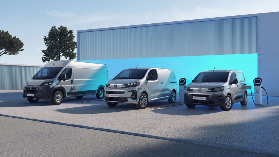 Peugeot electric vans