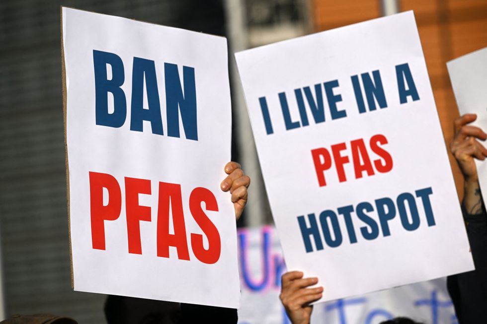 PFAS protest